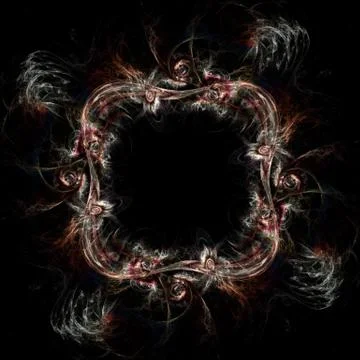 Elegant abstract frame Stock Illustration