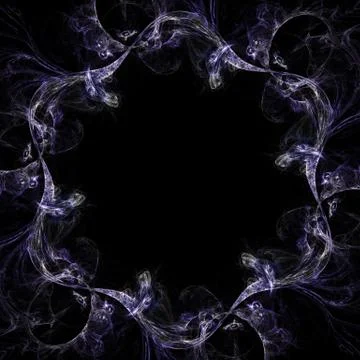 Elegant abstract frame Stock Illustration
