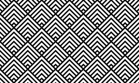 Elegant abstract geometric pattern for various design purposes. Seamless design. Stock Illustration