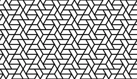 Elegant abstract geometric pattern for various design purposes. Seamless design. Stock Illustration