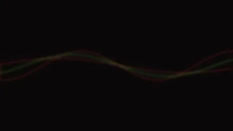 Elegant abstract gradient waves background animation for technology or musi.. Stock Footage 343659706