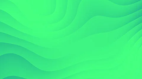 Elegant abstract green gradient waves loop animation. Stock Footage 286409181