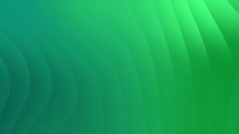 Elegant abstract green gradient wavy lines loop animation. Stock Footage 286408951