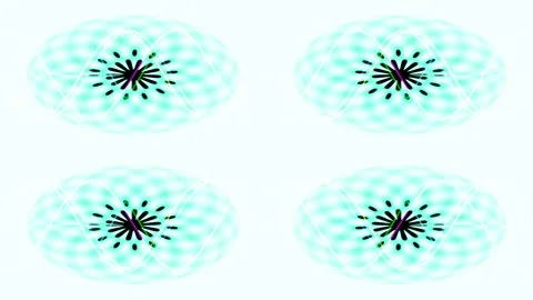 Elegant abstract mandala seamless repeating background pattern with vintage.. 库存影片 336766335