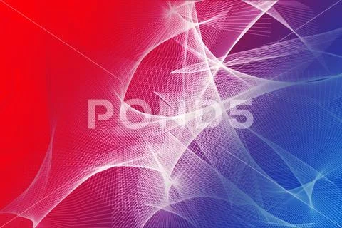 Elegant Abstract Network Design With Smooth Color Transition PSD Template