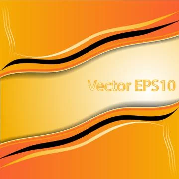 Elegant  abstract orange background Stockillustratie