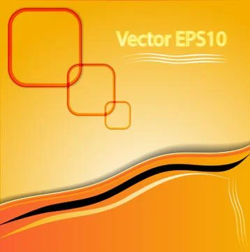 Elegant  abstract orange background イラスト素材