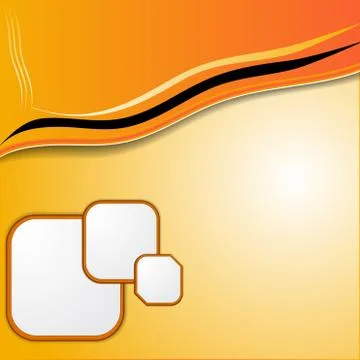 Elegant  abstract orange background Illustrazione stock