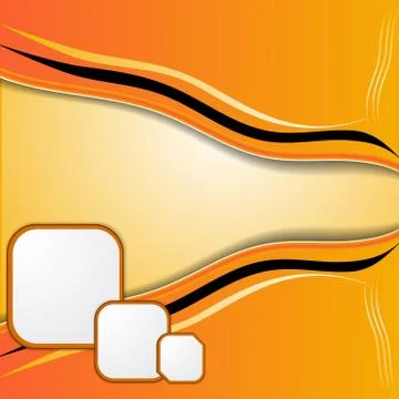 Elegant  abstract orange background Stockillustratie