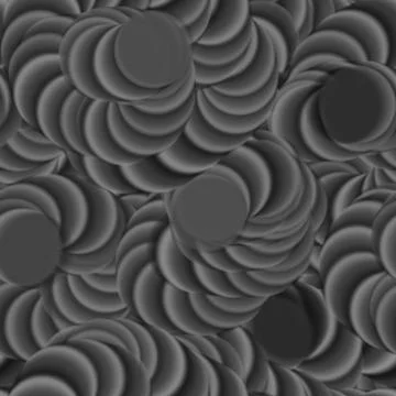 Elegant abstract pattern with layered dark circles, creating a 3D effect, for Stock Illustration