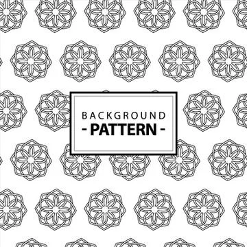 Elegant abstract pattern for your ideas Stock Illustration