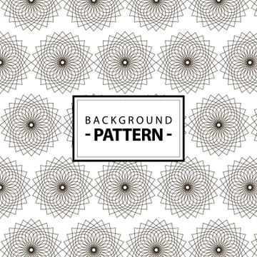 Elegant abstract pattern for your ideas Stock Illustration