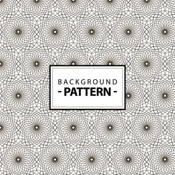 Elegant abstract pattern for your ideas Stock Illustration