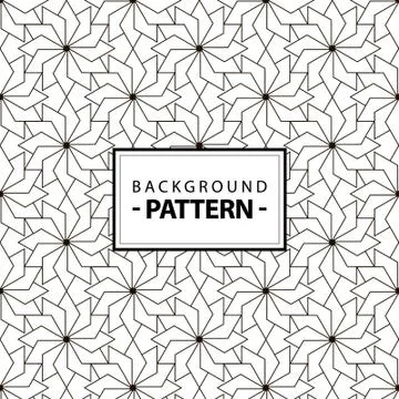 Elegant abstract pattern for your ideas Stock Illustration