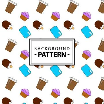 Elegant abstract pattern for your ideas Stock Illustration