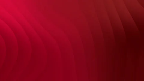 Elegant abstract red gradient wavy lines loop animation. Stock Footage 286408952