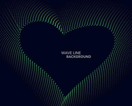 Elegant abstract vector web gradient dot wave line futuristic style backgroun 스톡 일러스트