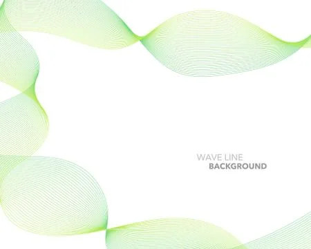 Elegant abstract vector web gradient wave line futuristic style background te Stock Illustration