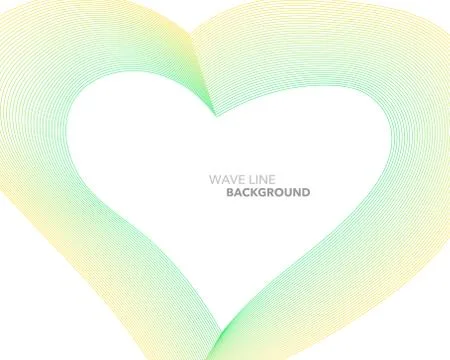 Elegant abstract vector web gradient wave line futuristic style background te Illustrazione stock