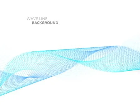 Elegant abstract vector web gradient wave line futuristic style background te Ilustración de archivo
