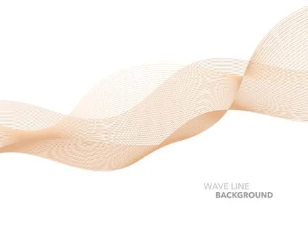 Elegant abstract vector web gradient wave line futuristic style background te Stock Illustration