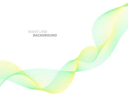 Elegant abstract vector web gradient wave line futuristic style background te Ilustración de archivo