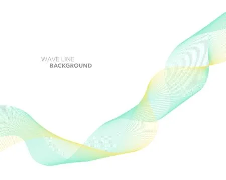 Elegant abstract vector web gradient wave line futuristic style background te Ilustración de archivo