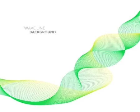 Elegant abstract vector web gradient wave line futuristic style background te Stock Illustration