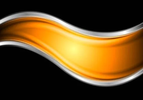 Elegant abstract wavy background. Vector design eps 10 Elegant abstract wa... Stock Photos