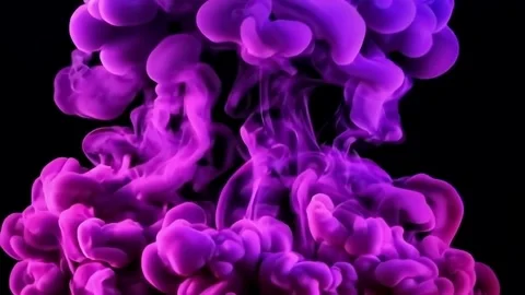 Elegant and Smooth Smoke Flowing Ink Swirl Loops in High Quality Stock Footage 295304571