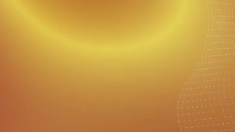 Elegant animated background with warm gold and amber hues, smooth flowing Stock Footage 289756830