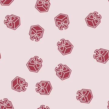 Elegant appearance glyph seamless pattern Stock Illustration