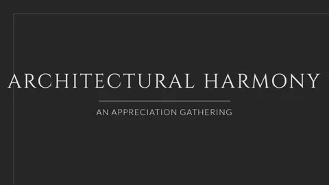 Elegant architectural harmony text display for design concepts and modern s.. Stock Footage 337576457