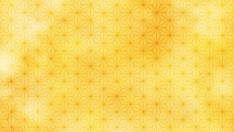 Elegant Asanoha Pattern Animated Background Gold 10s Loop Stock Footage 321325619
