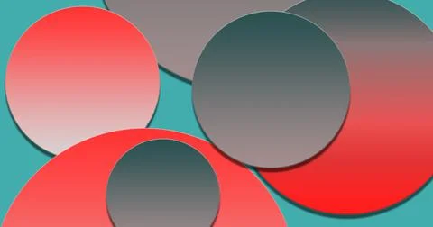 Elegant background with circle geometric layers for art banner Stock Illustration