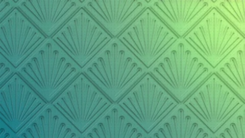 Elegant background with moving shadow art deco pattern Digital loop animation HD Video stock 166145027