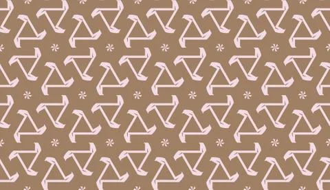 Elegant background with polygonal line. Triangular style. Vector illustration Stock Illustration