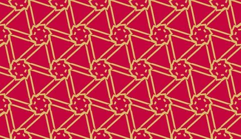 Elegant background with polygonal line. Triangular style. Vector illustration Stock Illustration