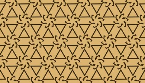 Elegant background with polygonal line. Triangular style. Vector illustration Stock Illustration