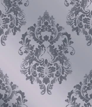 Elegant baroque pattern background Vector. Rich imperial decors. Royal victor Stock Illustration