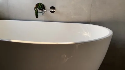 Elegant bathroom design found Stock Footage 341983305