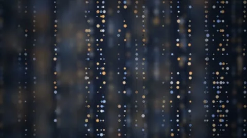 Elegant Beads Curtain Sparkle Loopable Bokeh Background Stockbeeldmateriaal 331817505