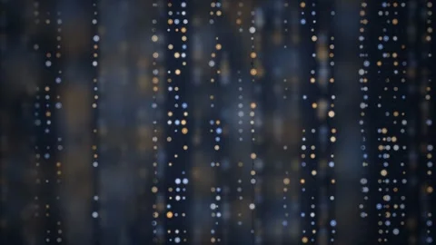 Elegant Beads Curtain Sparkle Loopable Bokeh Background Видео 331820823