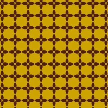 Elegant Beautiful Brown Pattern Design Template Stock Illustration