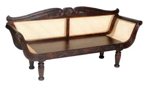 Elegant bench Stock Photos