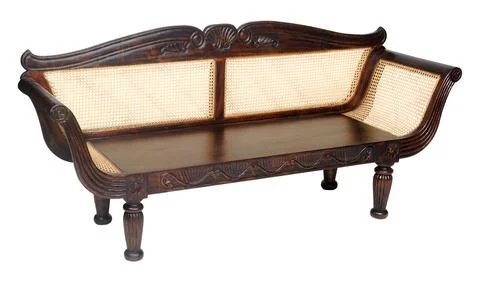 Elegant bench Stock Photos