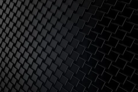 Elegant Black Square Pattern Background Illustrazione stock