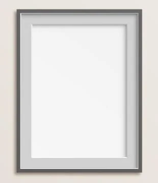Elegant Blank Frame Stock Illustration