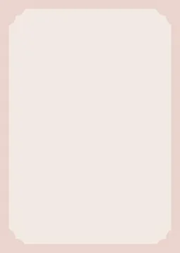Elegant blank template with a soft pink frame and rounded corners, perfect .. Stock Illustration