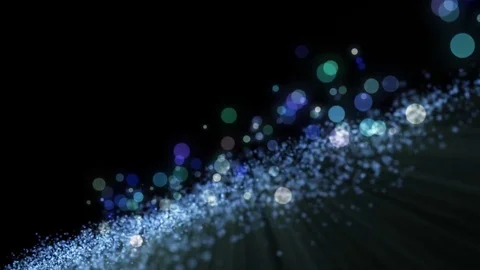 Elegant Blue Abstract With Snowflakes. Video stock 82466480